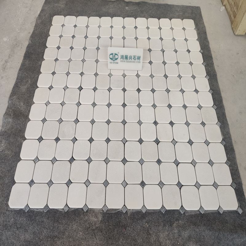 Royal White Marble Mosaic
