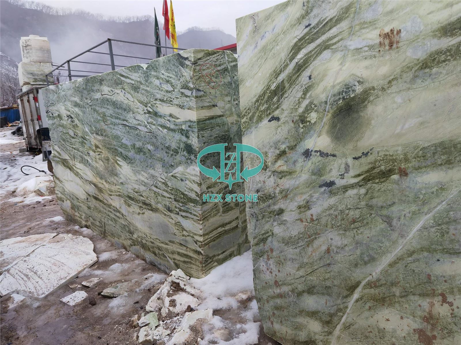 Emerald Green Marble for flooring and wall decoration
