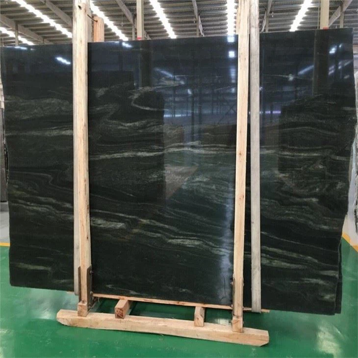 green granite and marble