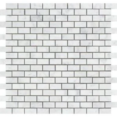 Carrara bijeli mozaik pločica