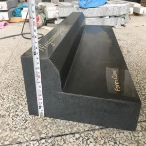 Spomen crni granit Shanxi