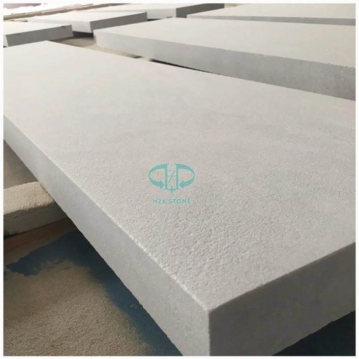 Light Grey Marble Step Tiles