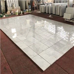 Carrara White Poled Marble Tile