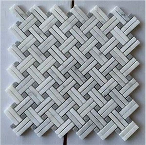 Kina Bijeli mramor Backsplash