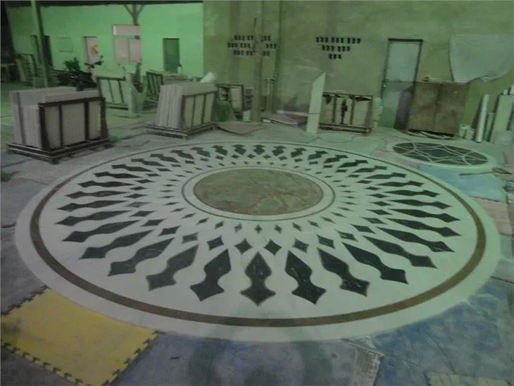 Round Marble Mosaic Medallion
