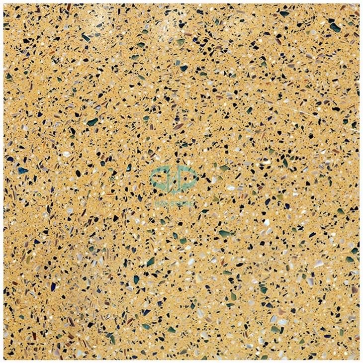 Yellow Gold Terrazzo Stone