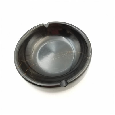 Crna mramorna pepeljara za cigaru