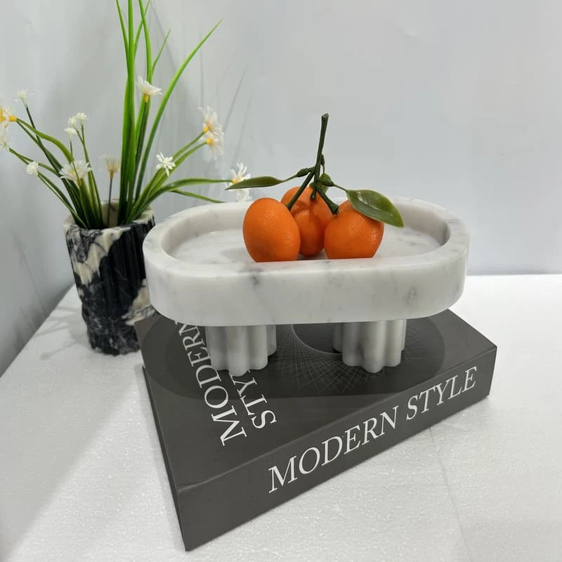Carrara Bijela mramorna ladica