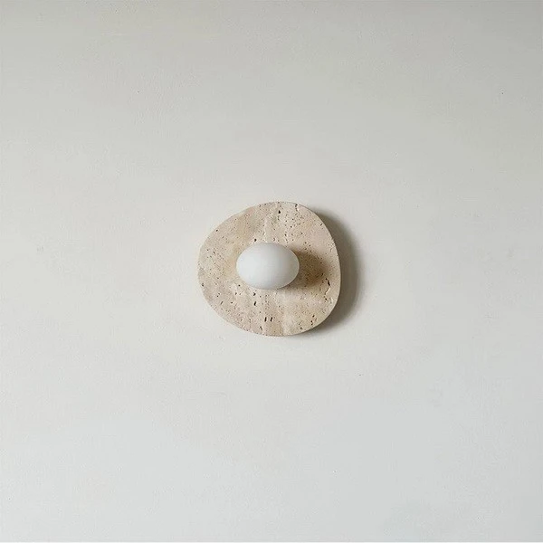 Travertine Wall Lamp